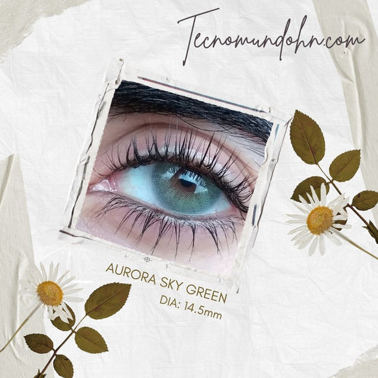 Lente De Contacto Aurora Sky Green