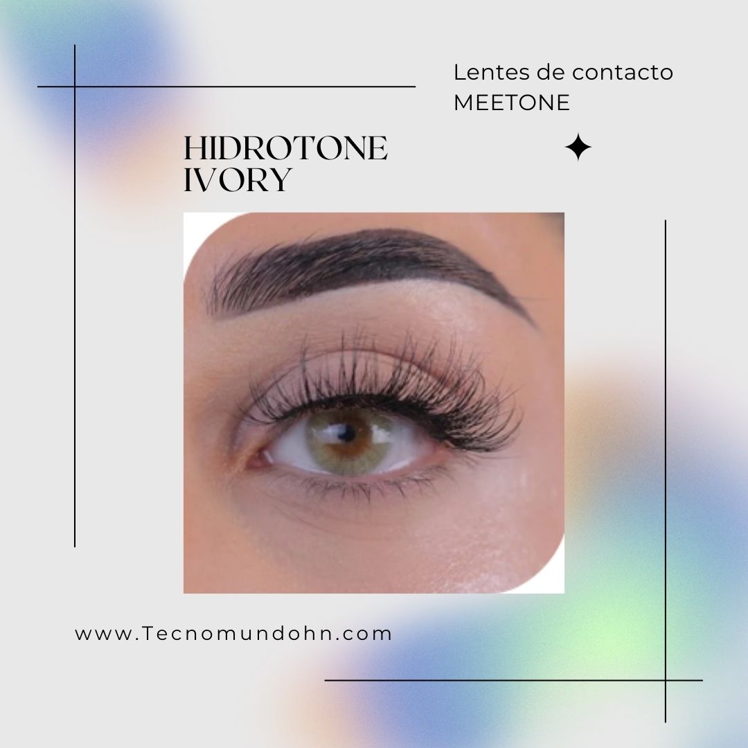 Lente De Contacto Hidrotone Ivory