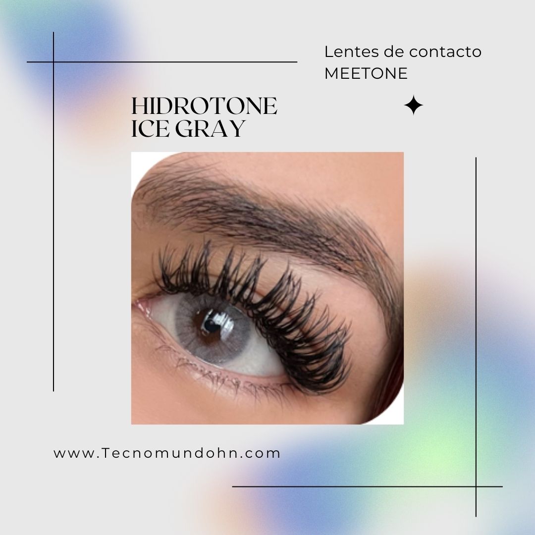 Lente De Contacto Hidrotone Ice Gray