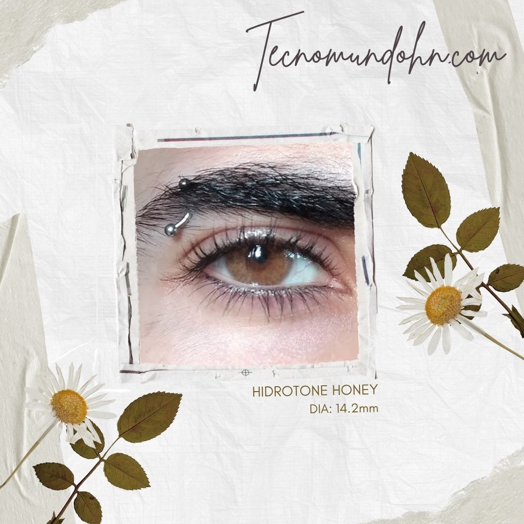 Lente De Contacto Hidrotone Honey