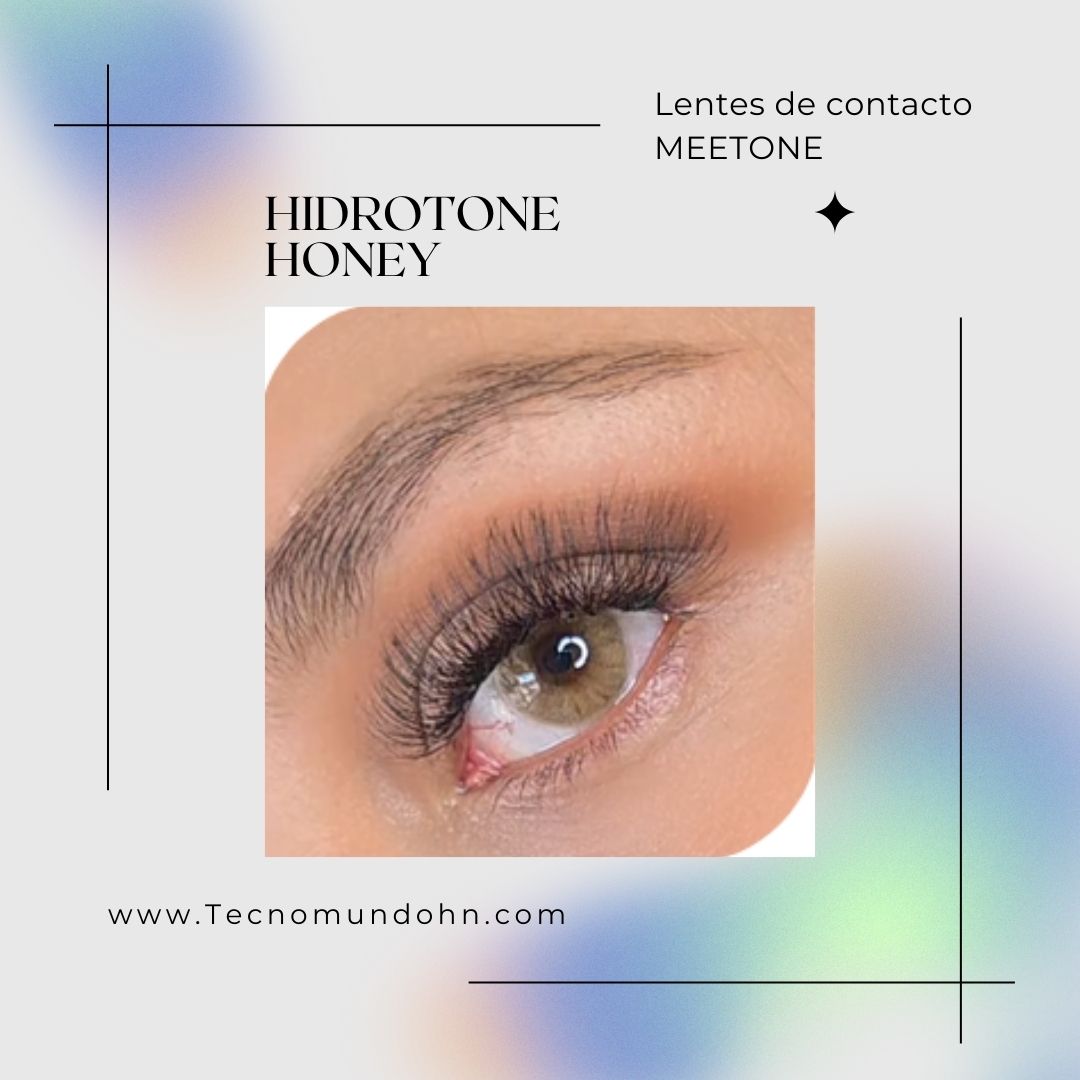 Lente De Contacto Hidrotone Honey