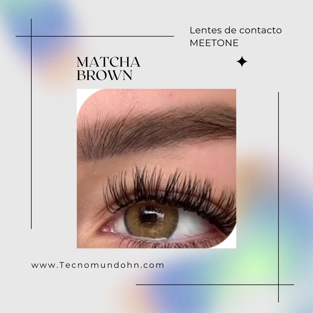 Lente De Contacto Matcha Brown