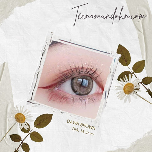 Lente De Contacto Dawn Brown