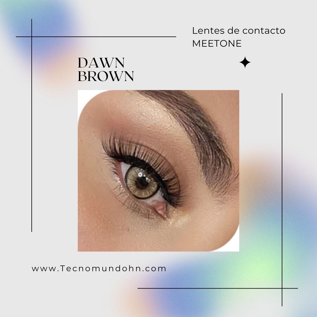 Lente De Contacto Dawn Brown