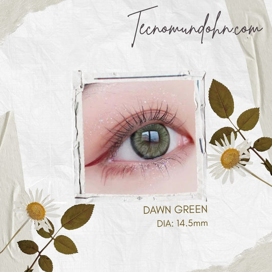 Lente De Contacto Dawn Green