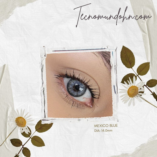 Lente De Contacto Mexico Blue