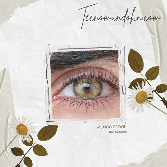 Lente De Contacto Mexico Brown
