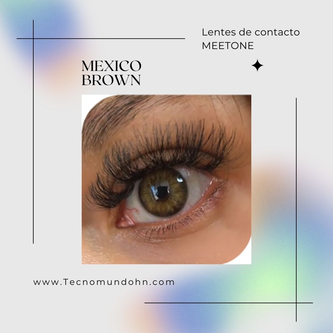 Lente De Contacto Mexico Brown