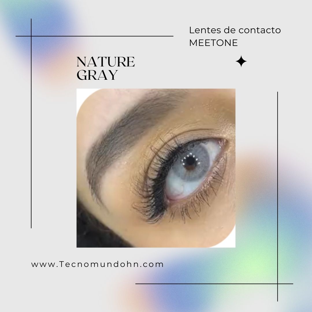 Lente De Contacto Nature Gray