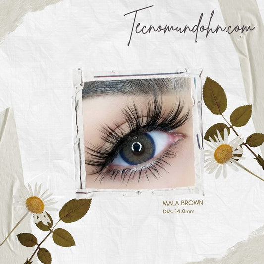 Lente De Contacto Mala Brown