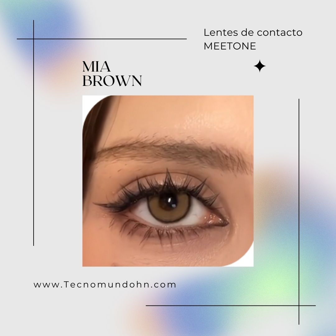 Lente De Contacto Mt05 Mia Brown