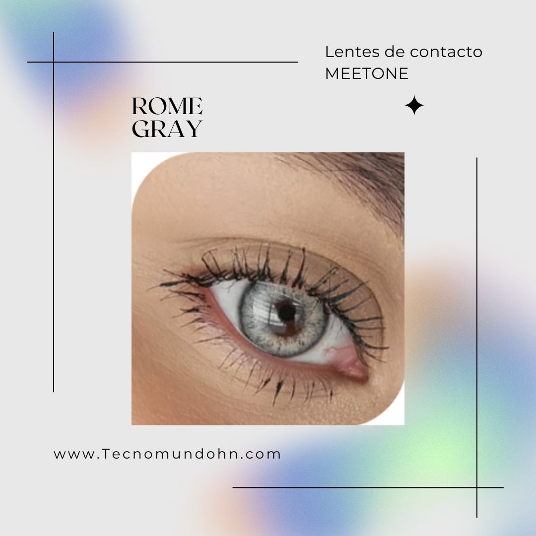 Lente De Contacto Mt12 Rome Gray