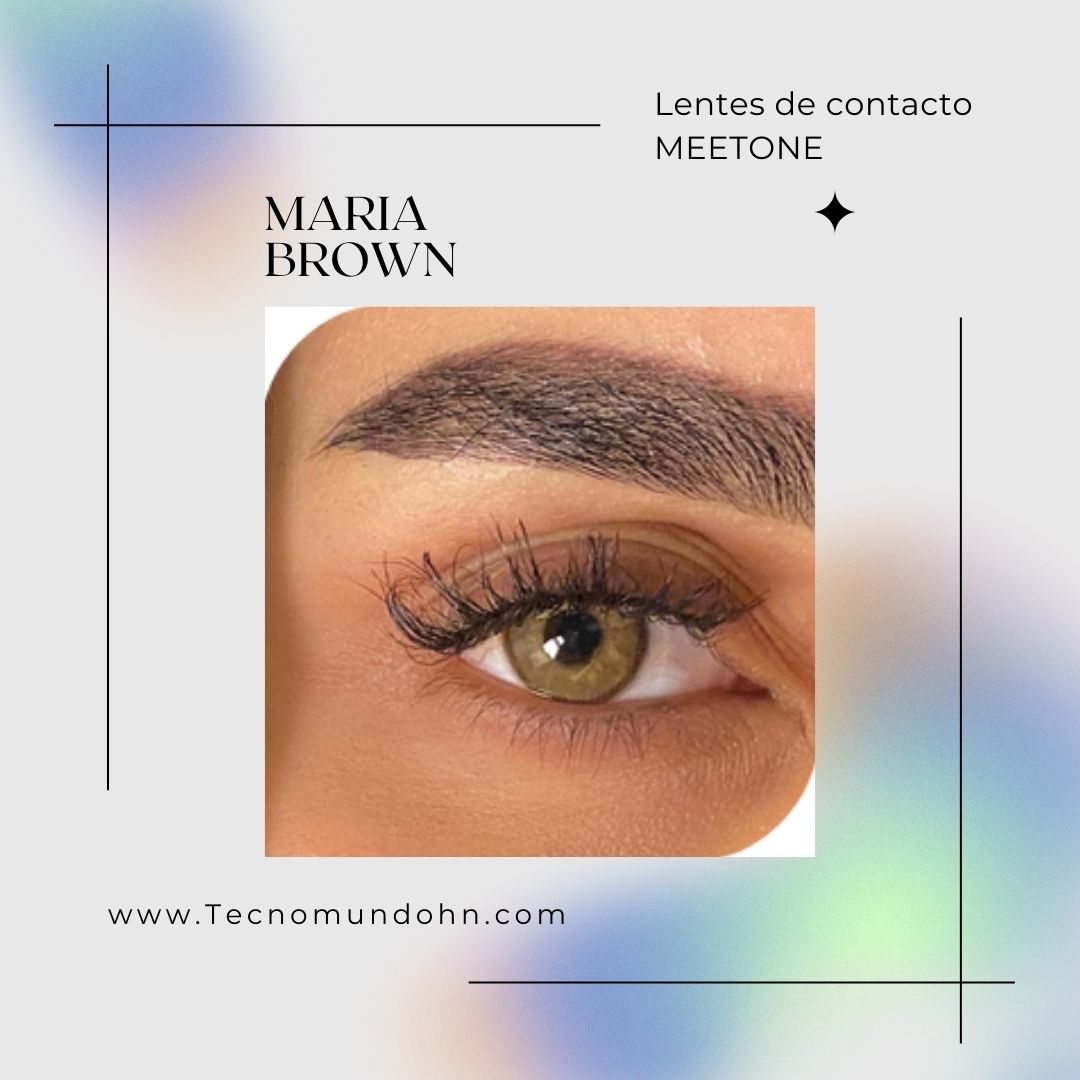Lente De Contacto Mt13 Maria Brown