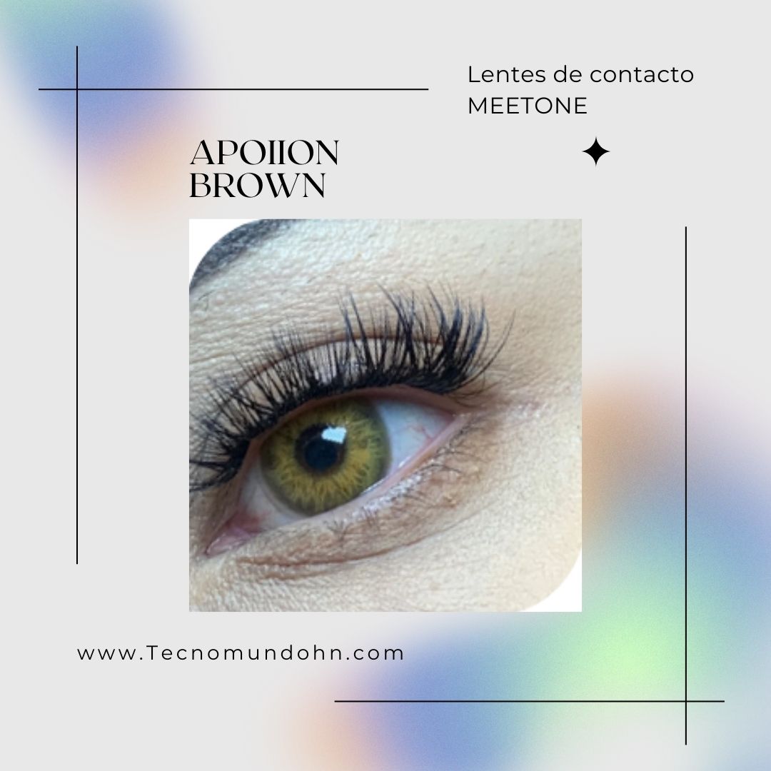 Lente De Contacto Mt34 Apoiion Brown