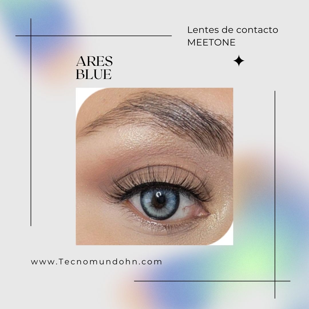 Lente De Contacto Mt38 Ares Blue