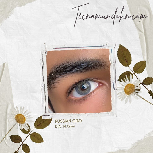 Lente De Contacto Me14 Russian Gray