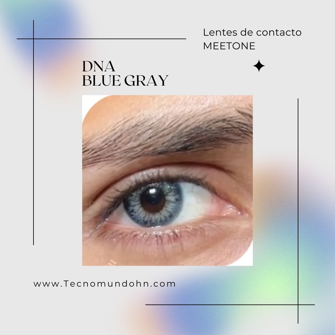 Lente De Contacto Me29 Dna Blue Gray
