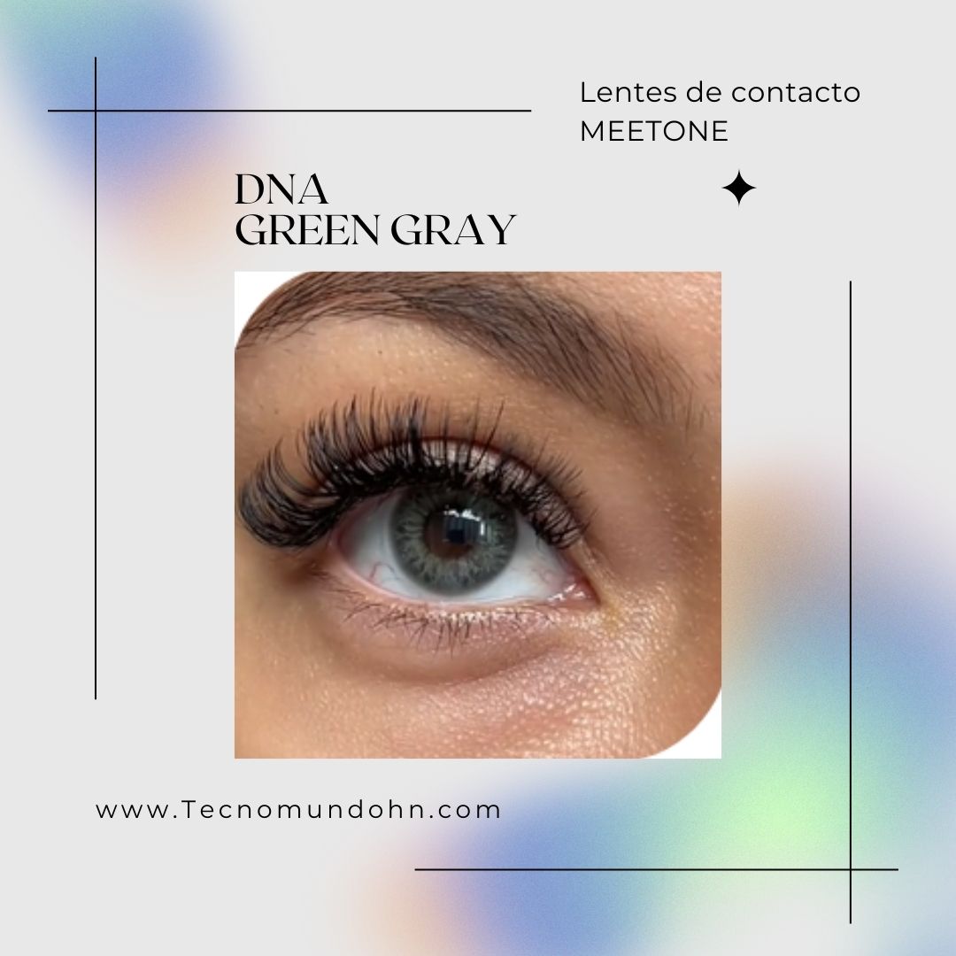 Lente De Contacto Me31 Dna Green Gray