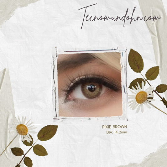 Lente De Contacto Me32-1 Pixie Brown