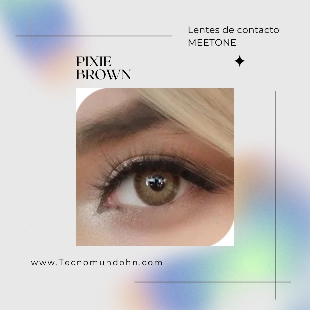 Lente De Contacto Me32-1 Pixie Brown