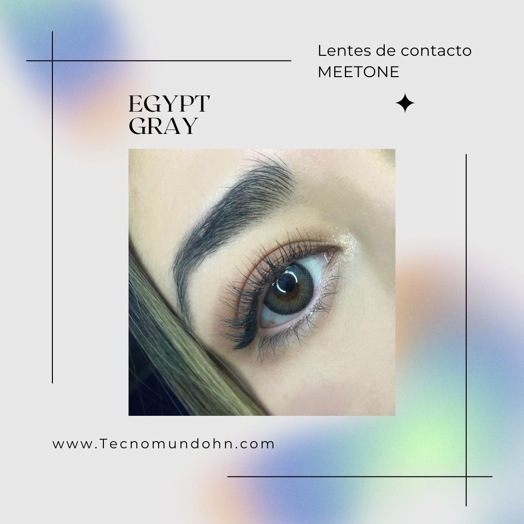 Lente De Contacto Me36 Egypt Gray