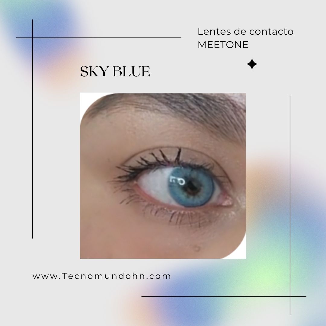 Lente De Contacto Mo-03 Sky Blue