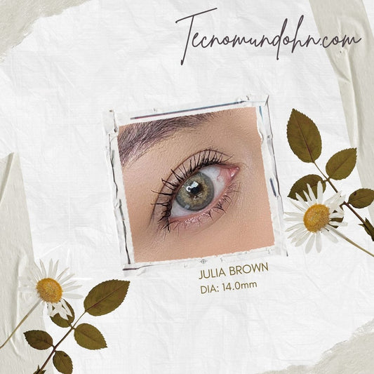 Lente De Contacto Julia Brown