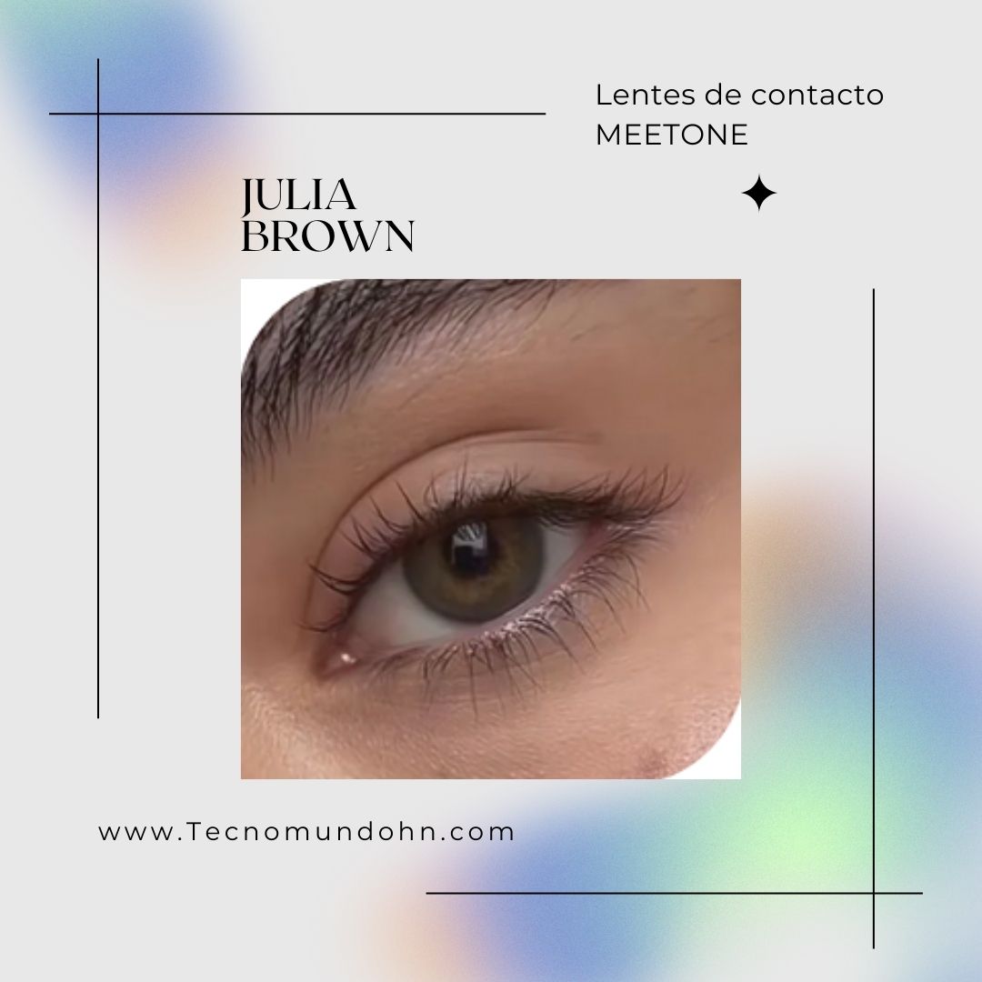 Lente De Contacto Julia Brown
