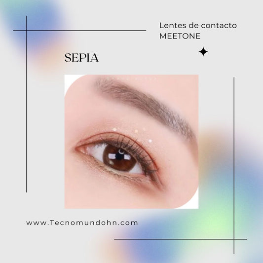 Lente De Contacto Sepia