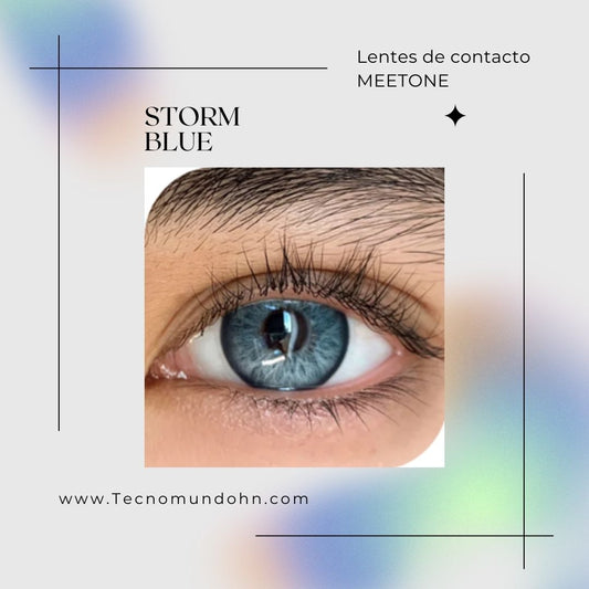 Lente De Contacto Storm Blue