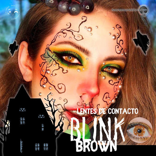 Lente De Contacto D62-1Y Blink Brown