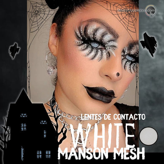 Lente De Contacto G37 White Manson Mesh