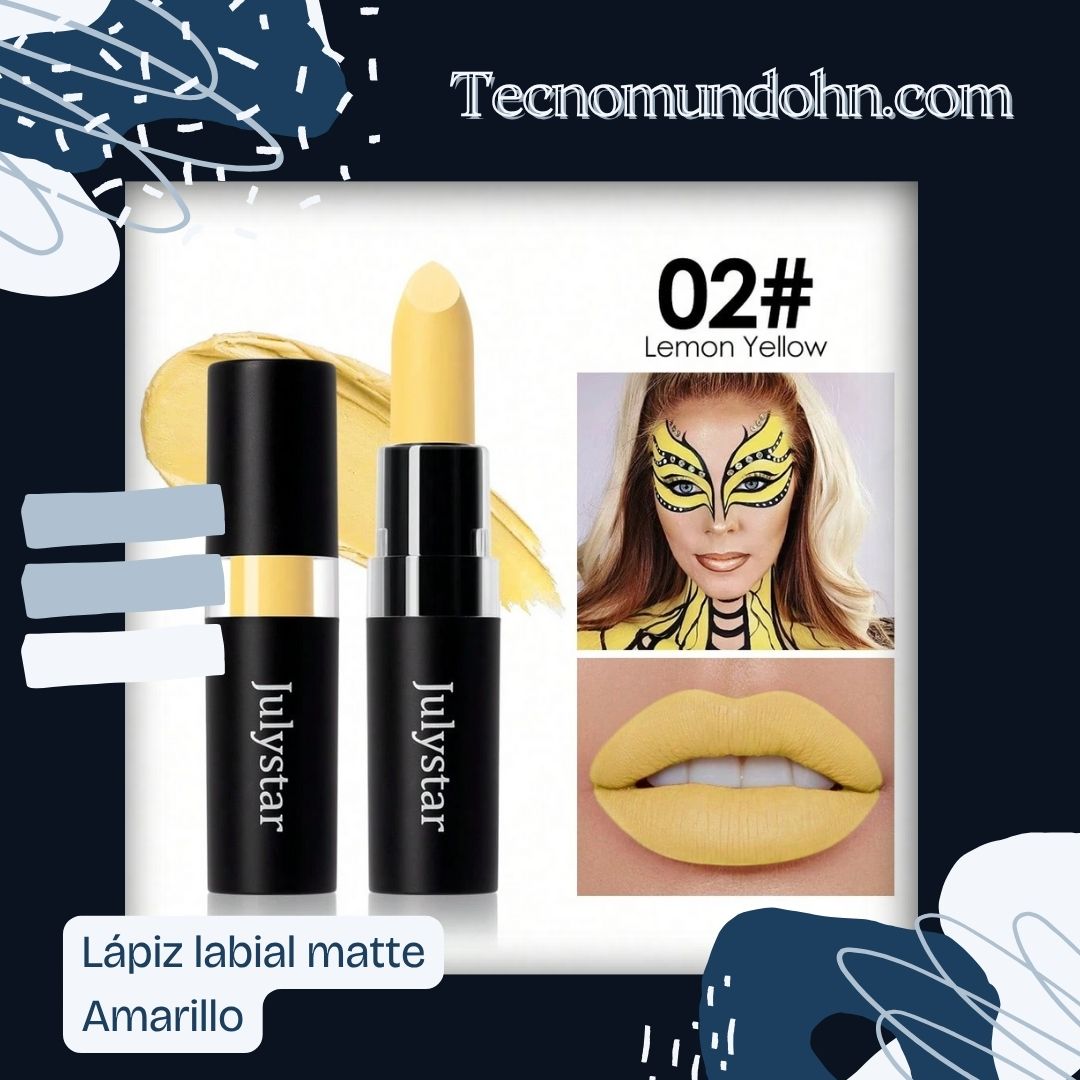 Lápiz Labial Matte Amarillo