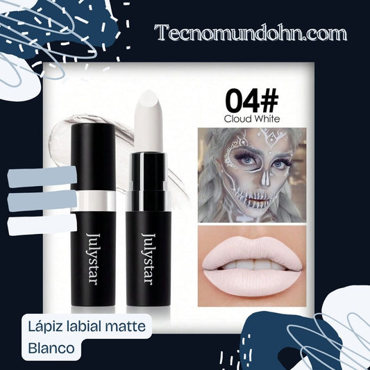 Lápiz Labial Matte Blanco
