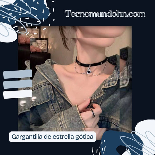 Gargantilla De Estrella Gótica