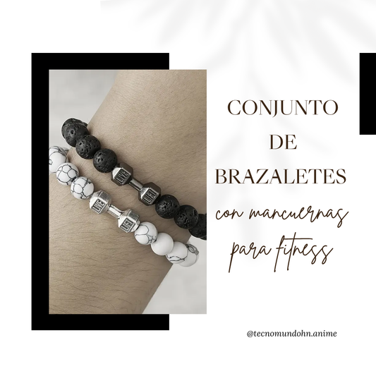 Conjunto De Brazales Con Mancuernas Para Fitness