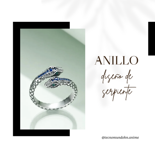 Anillo Diseño De Serpiente
