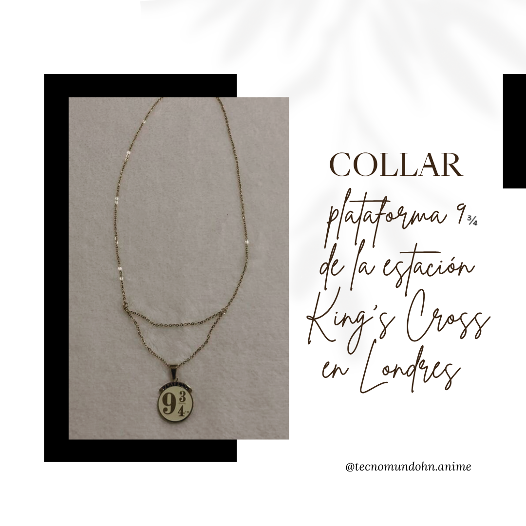 Collar Plataforma 9 ¾ | Harry Potter