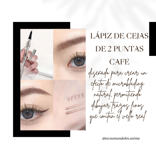 Lapiz Cejas 2 Puntas Café