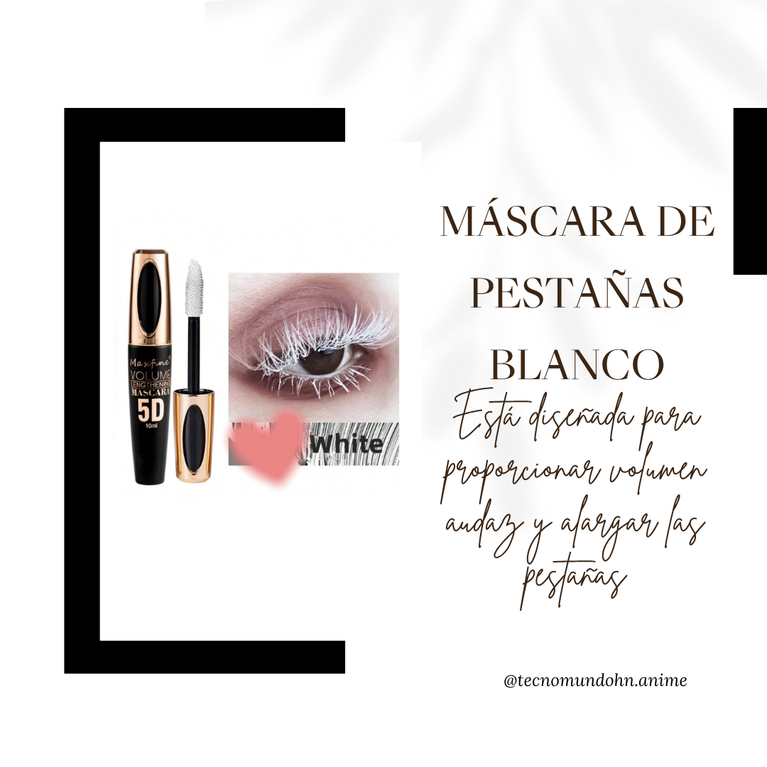 Mascara De Pestañas Blanco