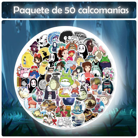 Calcomanías 50Pcs/My Neighbor Totoro