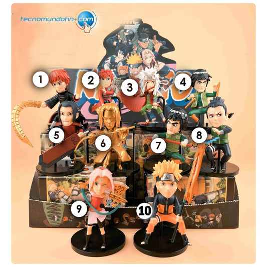 Figuras Naruto 8-10.5Cm