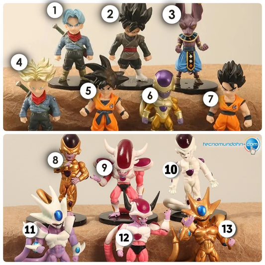 Figuras Dragon Ball Z (A) 9-11Cm