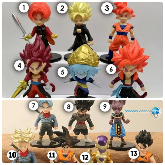 Figuras Dragon Ball Z (B) 9-11Cm