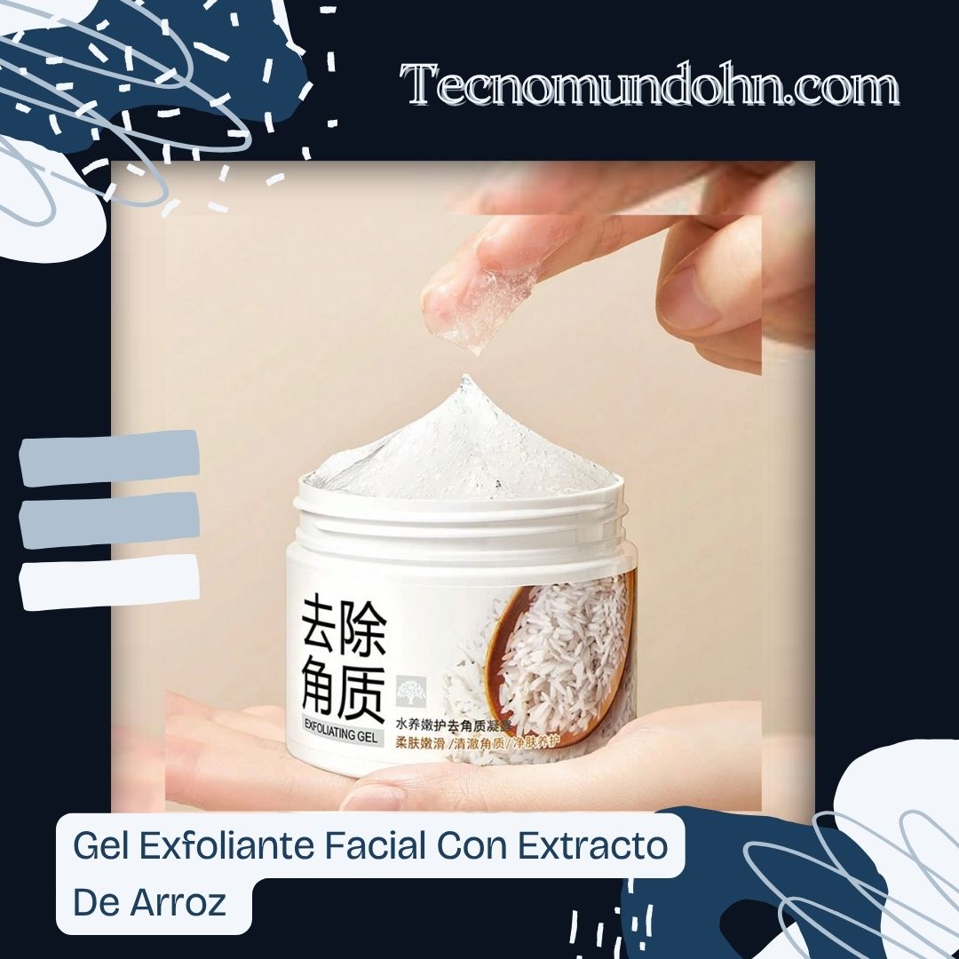 Gel Exfoliante Facial Con Extracto De Arroz