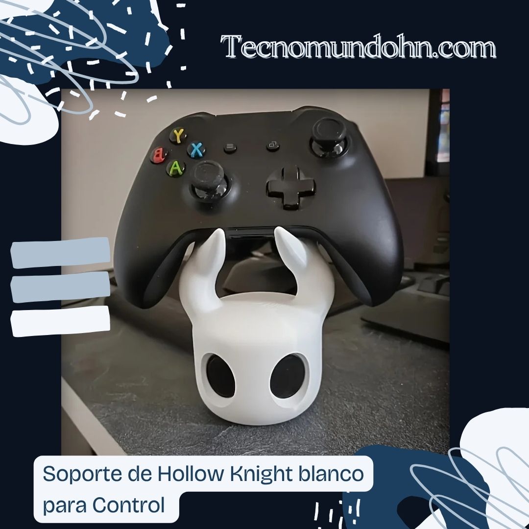 Soporte De Hollow Knight Blanco Para Control