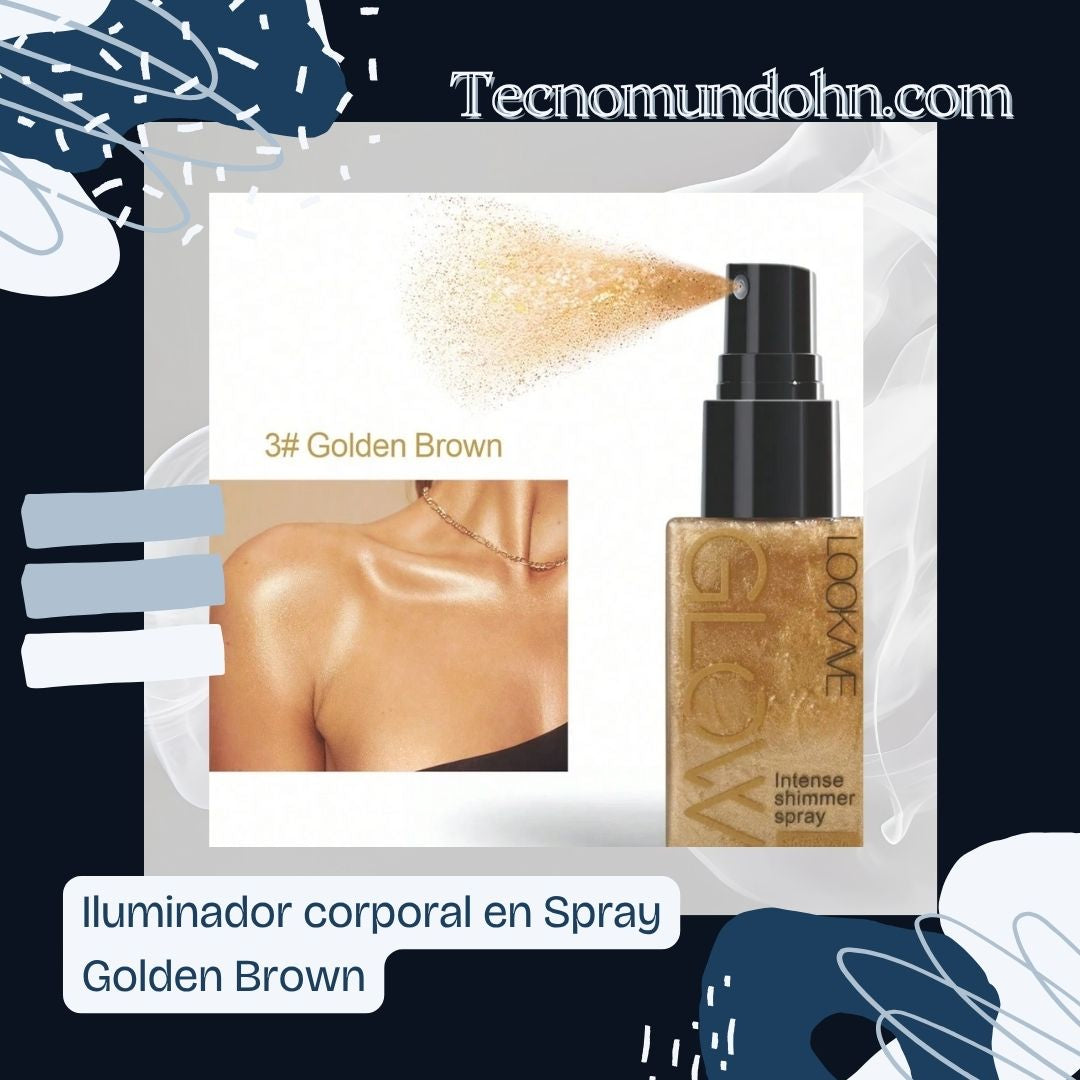 Iluminador Corporal En Spray Golden Brown