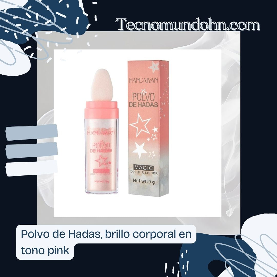 Polvo De Hadas, Brillo Corporal En Tono Pink