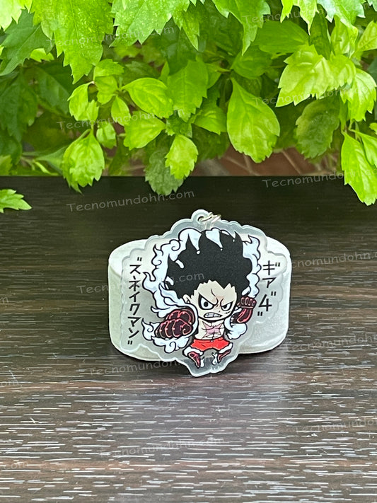 Llavero Acrílico Luffy Gear 4 | One Piece