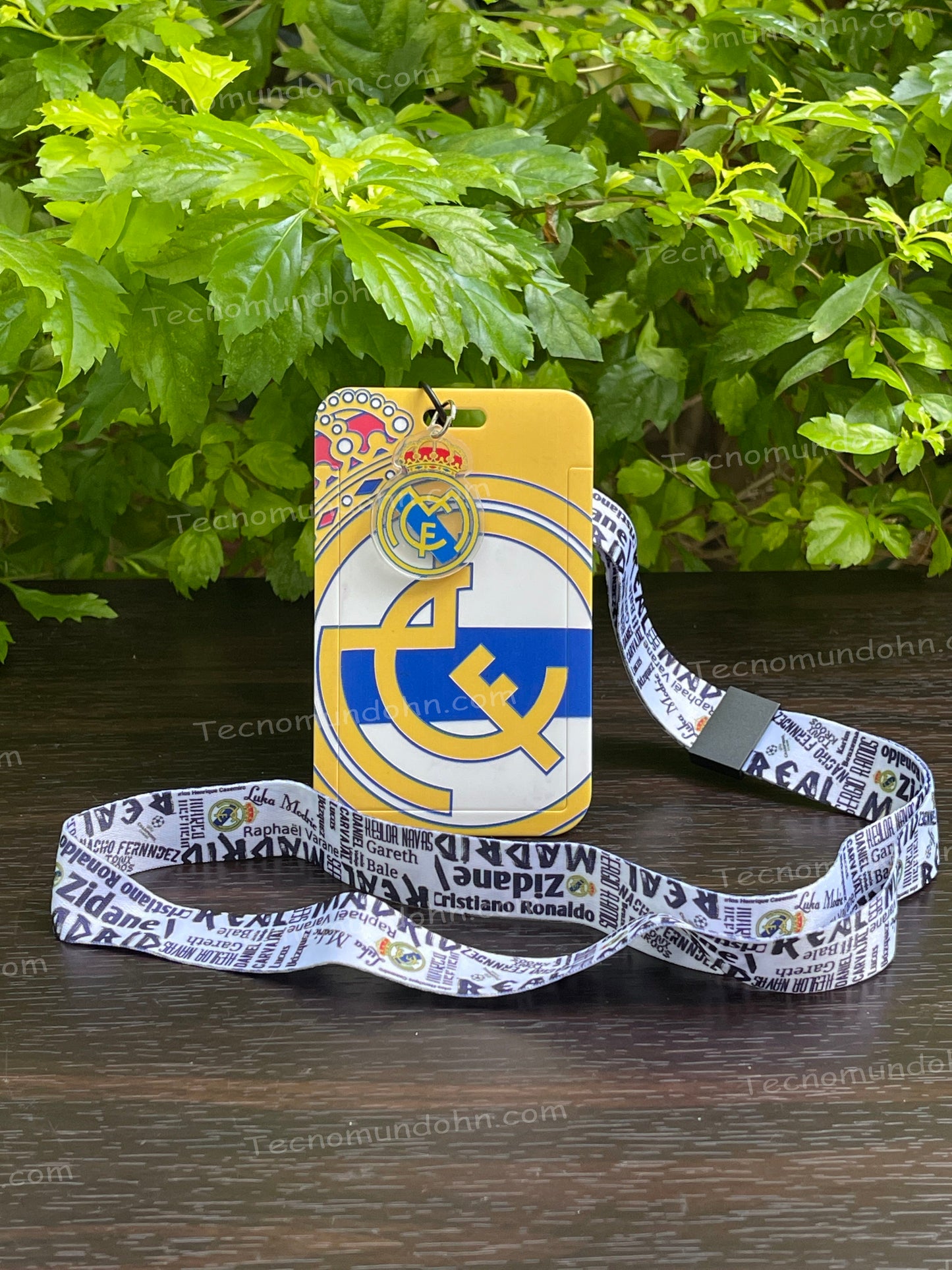 Fútbol Club Real Madrid Lanyard + Portacarnet